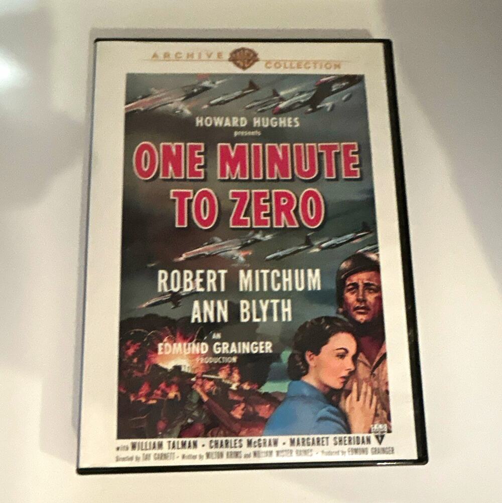 Warner Home Video Archive Collection One Minute to Zero DVD Robert Mitchum